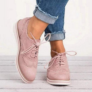 Brogue-Schuhe | Alltag | Schnür-Sneaker für Damen-Fashion Peak