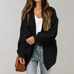 Pullover mit halbem Reißverschluss | Blumenmuster | Pullover | Strickpullover | Damenpullover-Fashion Peak