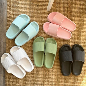 Sandalen Damen | Gepolstert Dicke Sohle | Rutschfest-Fashion Peak