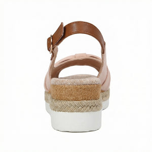 Sandalen mit Keilabsatz – offene Zehen – verstellbarer Riemen – Plateausandalen – Damensandalen-Fashion Peak