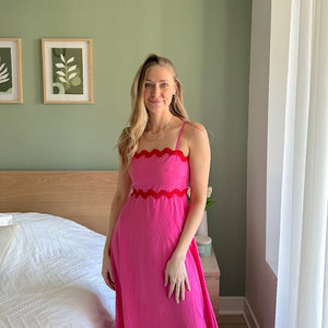 Sommerkleid Damen | Maxikleid Ärmellos | Knöchellang-Fashion Peak