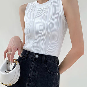 Tanktop – Ärmelloses Slim-Fit-Top für Damen-Fashion Peak
