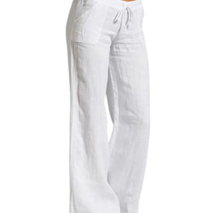 Weithose – Sommerhose für Damen mit Kordelzug-Fashion Peak